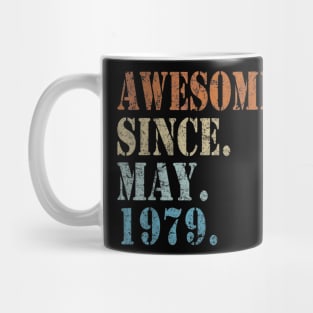 41th Birthday gift 41 Years Old Awesome Since May 1979 Mug